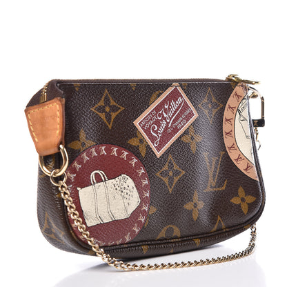 Louis Vuitton Monogram Stamp Mini Pochette Accessories 3 of 9