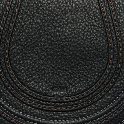 Chloe Calfskin Mini Marcie Round Crossbody Bag Black 7 of 9