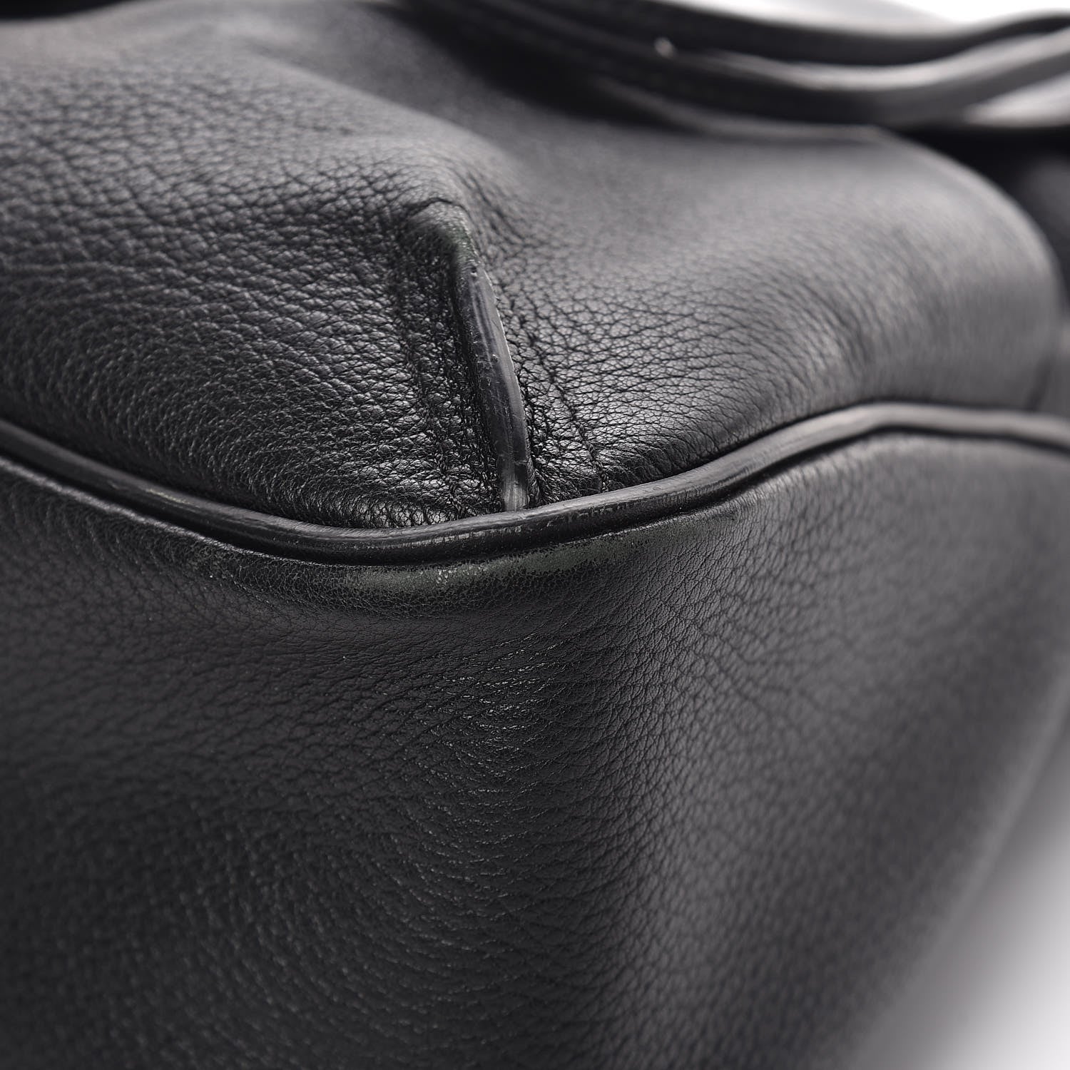 Chloe Grained Lambskin Calfskin Medium Lexa Shoulder Bag Black 12 of 14