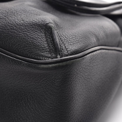 Chloe Grained Lambskin Calfskin Medium Lexa Shoulder Bag Black 12 of 14