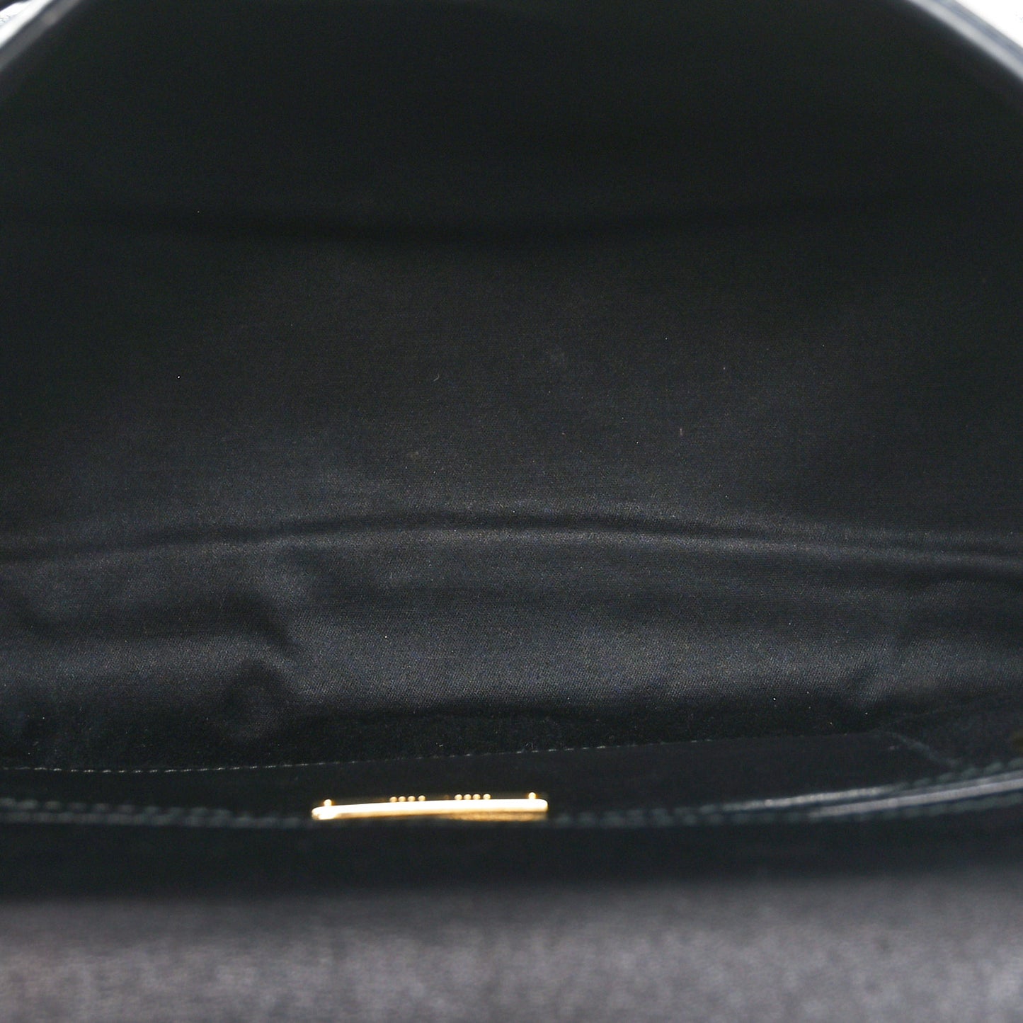 Goatskin Madras Click Top Handle Petrolio Black