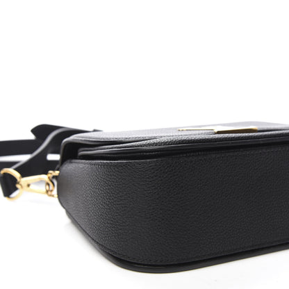 Louis Vuitton Grained Calfskin Vivienne NM Black 6 of 11