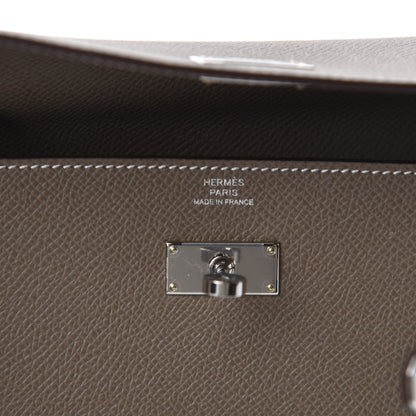 Hermes Epsom Kelly Wallet To Go Etoupe 8 of 10