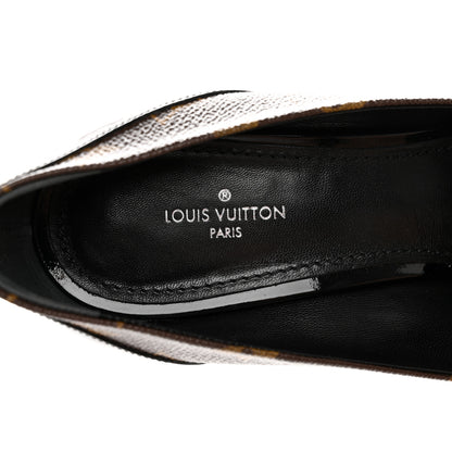 Louis Vuitton Monogram Cherie Pumps 38 Black 8 of 12