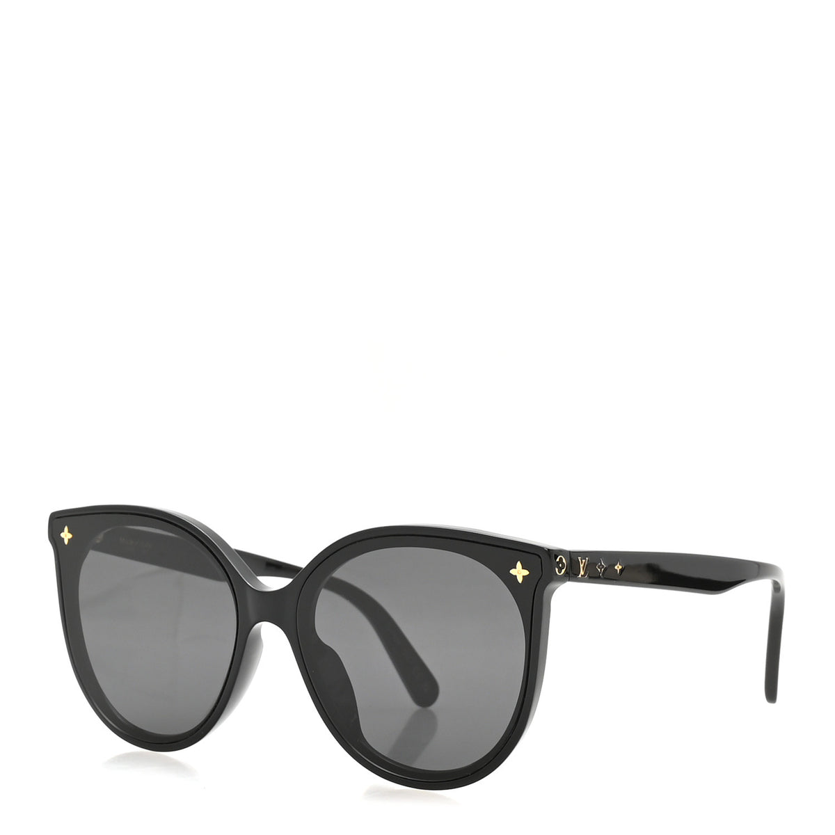 Louis Vuitton Acetate My Monogram Fame Cat Eye Sunglasses Z2130W Black 1 of 8