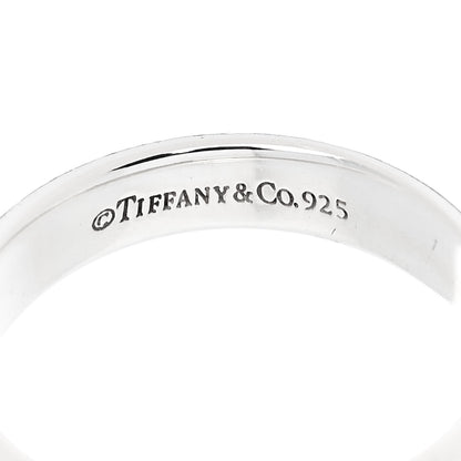 Tiffany Sterling Silver 1837 Lock Charm Ring 47 4 4 of 4