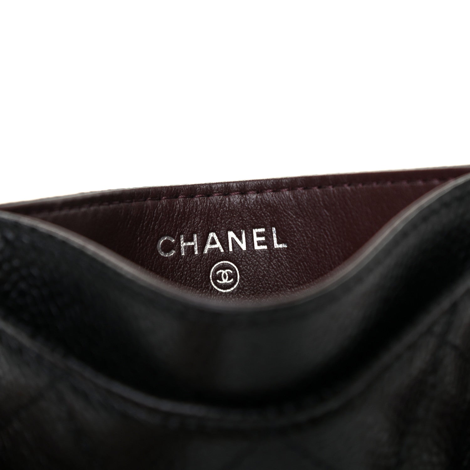 Chanel Caviar Quilted Card Holder Black 7 of 7