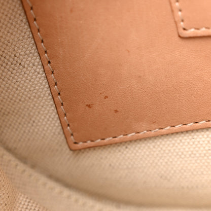 Saint Laurent Raffia Calfskin Small Mica Bag Natural Brown Gold 11 of 17