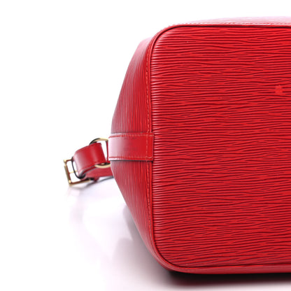 Louis Vuitton Epi Petit Noe Castillan Red 12 of 19