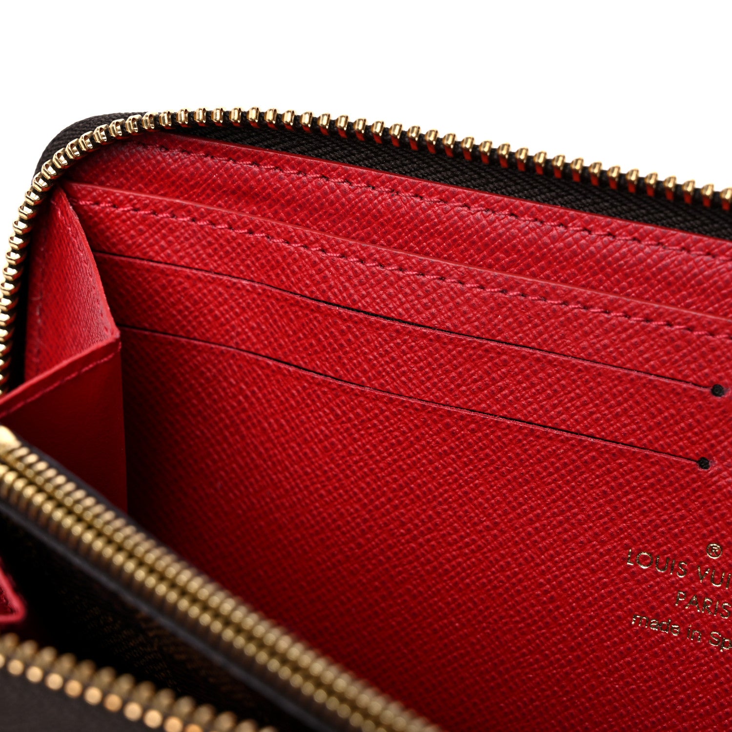 Louis Vuitton Damier Ebene Clemence Wallet 10 of 12