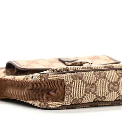 Gucci Monogram Messenger Bag Dark Brown 9 of 10