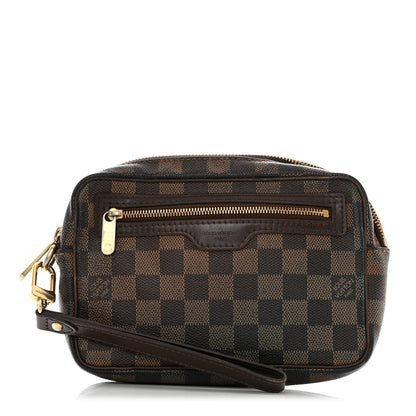 Louis Vuitton Damier Ebene Pochette Billets Macao 1 of 12