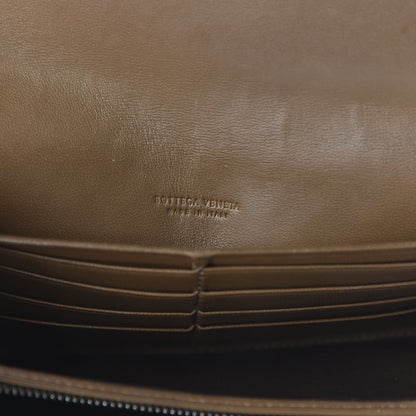 Bottega Veneta Nappa Intrecciato Continental Flap Wallet Ebano 8 of 10