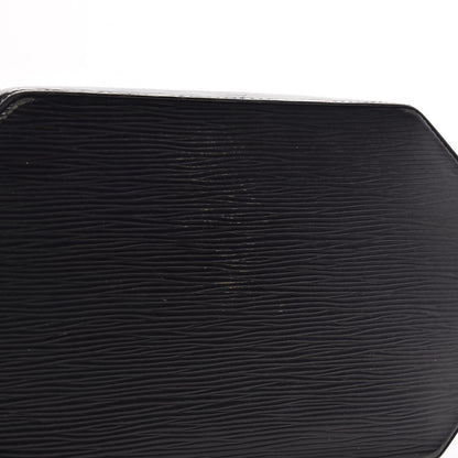 Louis Vuitton Epi Sac D'Epaule GM Black 10 of 10