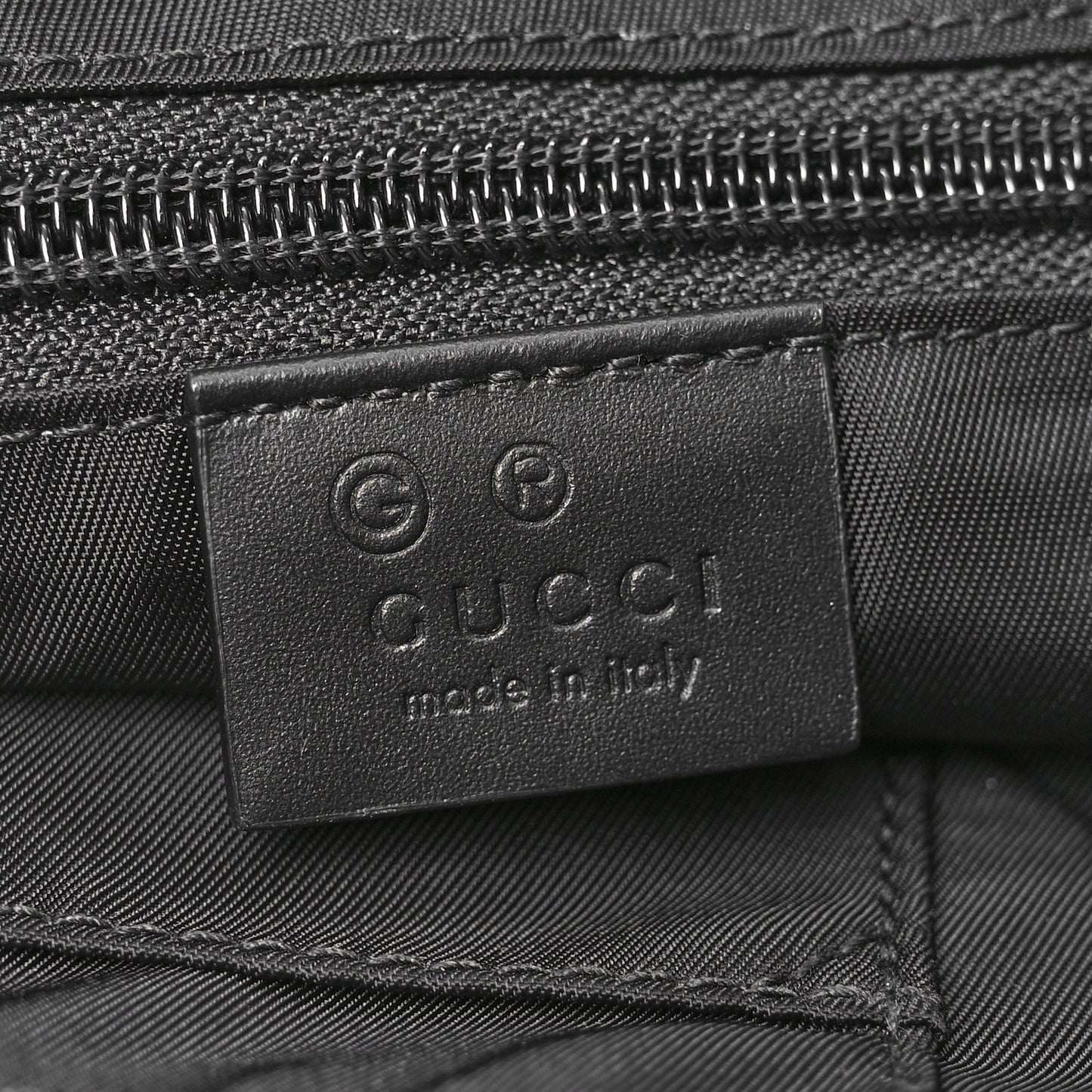 Techno Canvas Web Vertical Tote Black