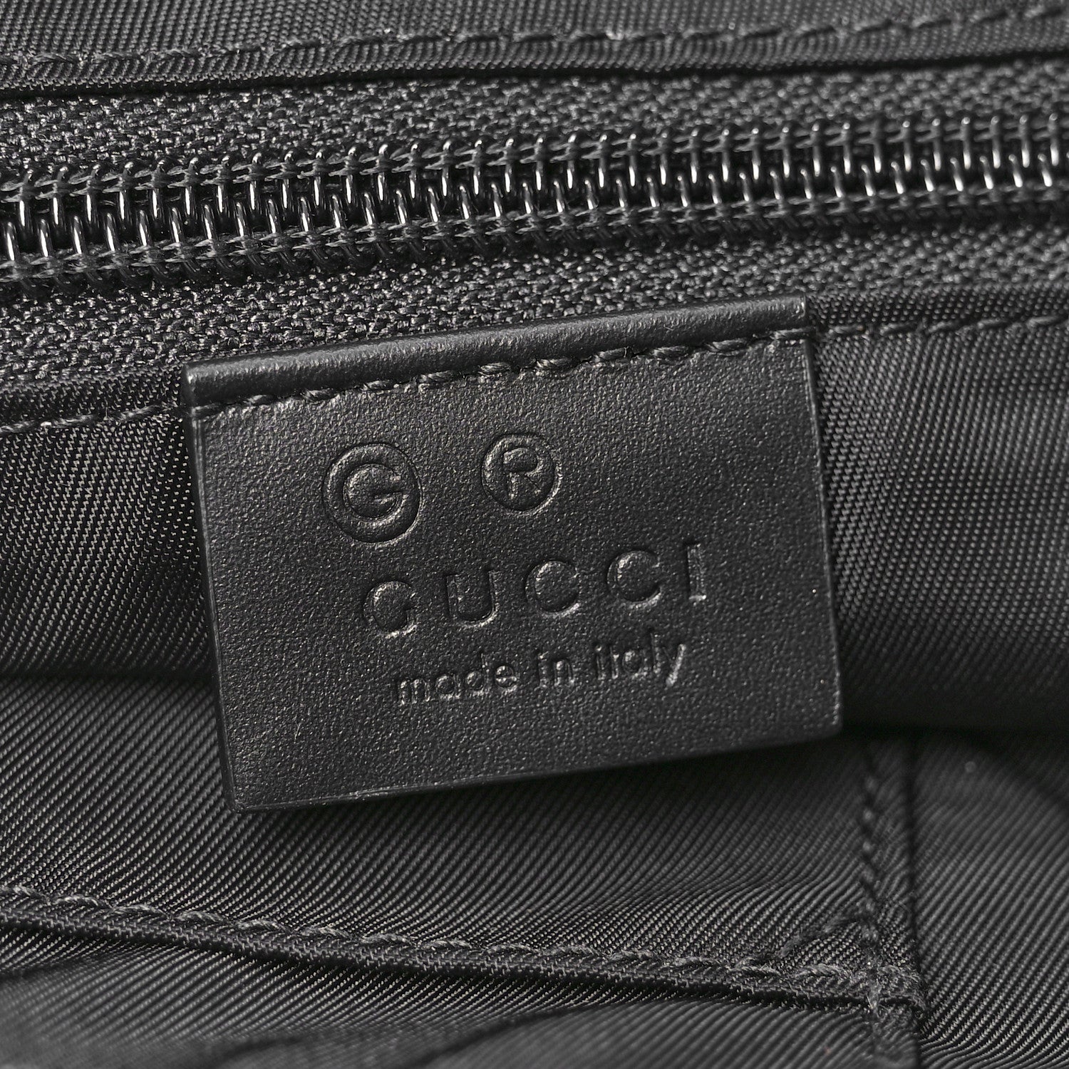 Gucci Techno Canvas Web Vertical Tote Black 6 of 10