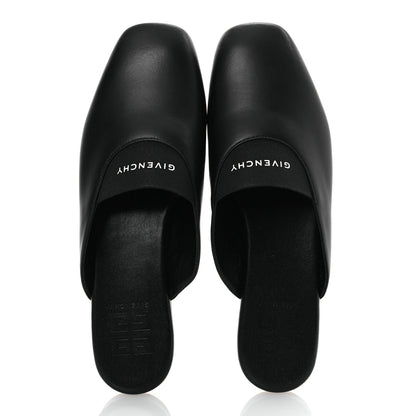 Givenchy Calfskin Dune Bedford Logo Mule Slides 36 Black 2 of 13