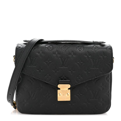 Louis Vuitton Empreinte Pochette Metis Black 1 of 11