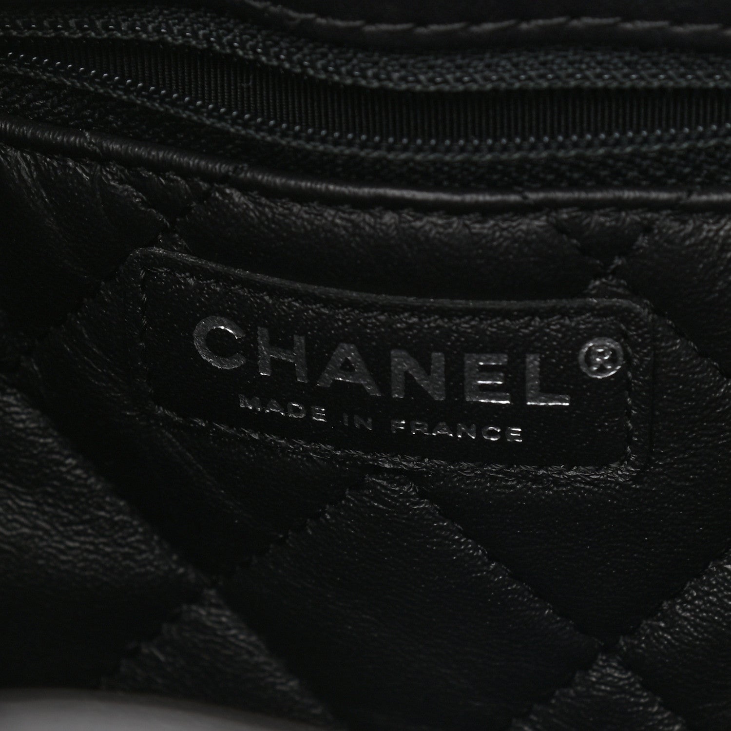 Chanel Calfskin Stitched Medium Urban Luxury Drawstring Backpack Black 6 of 9