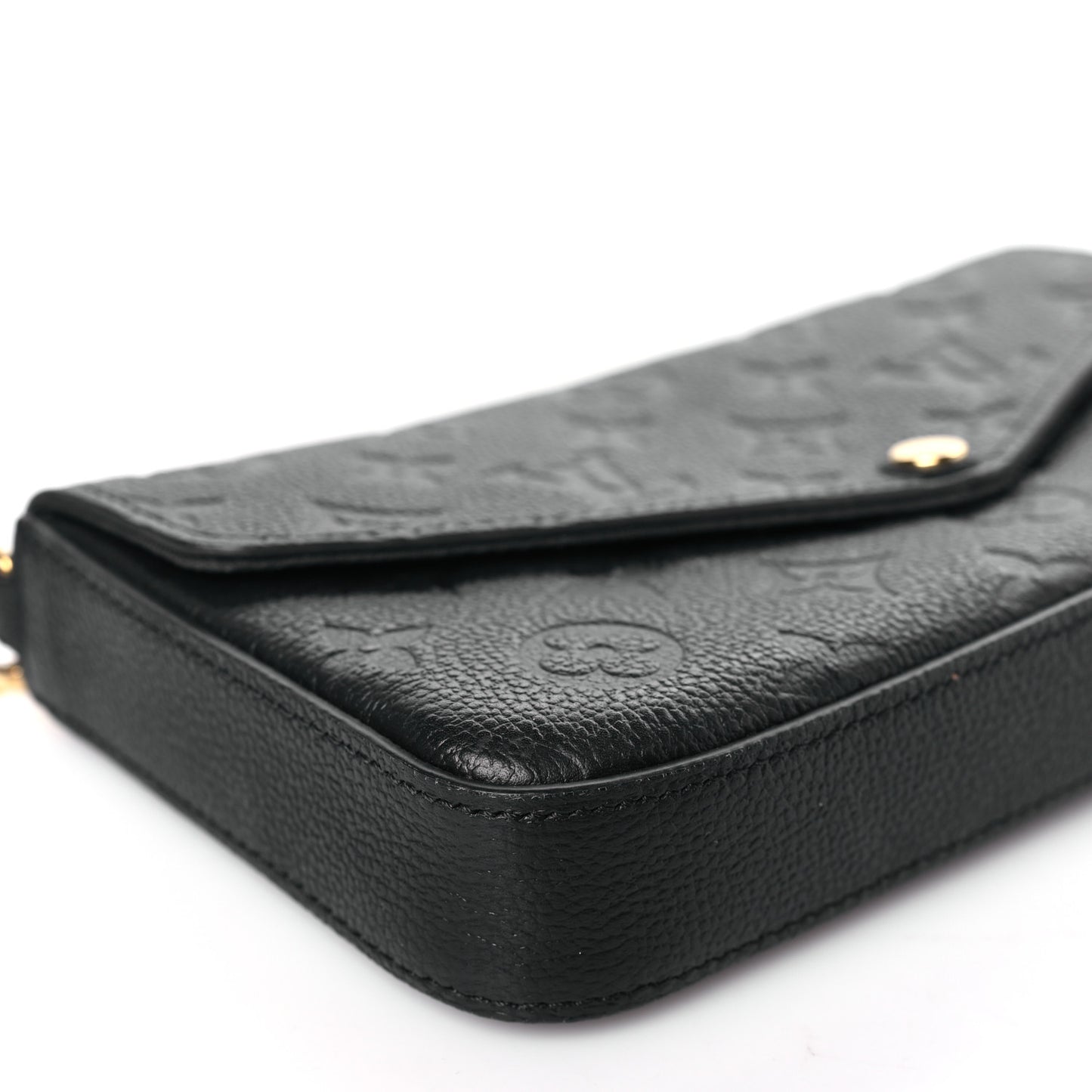 Empreinte Pochette Felicie Chain Wallet Black