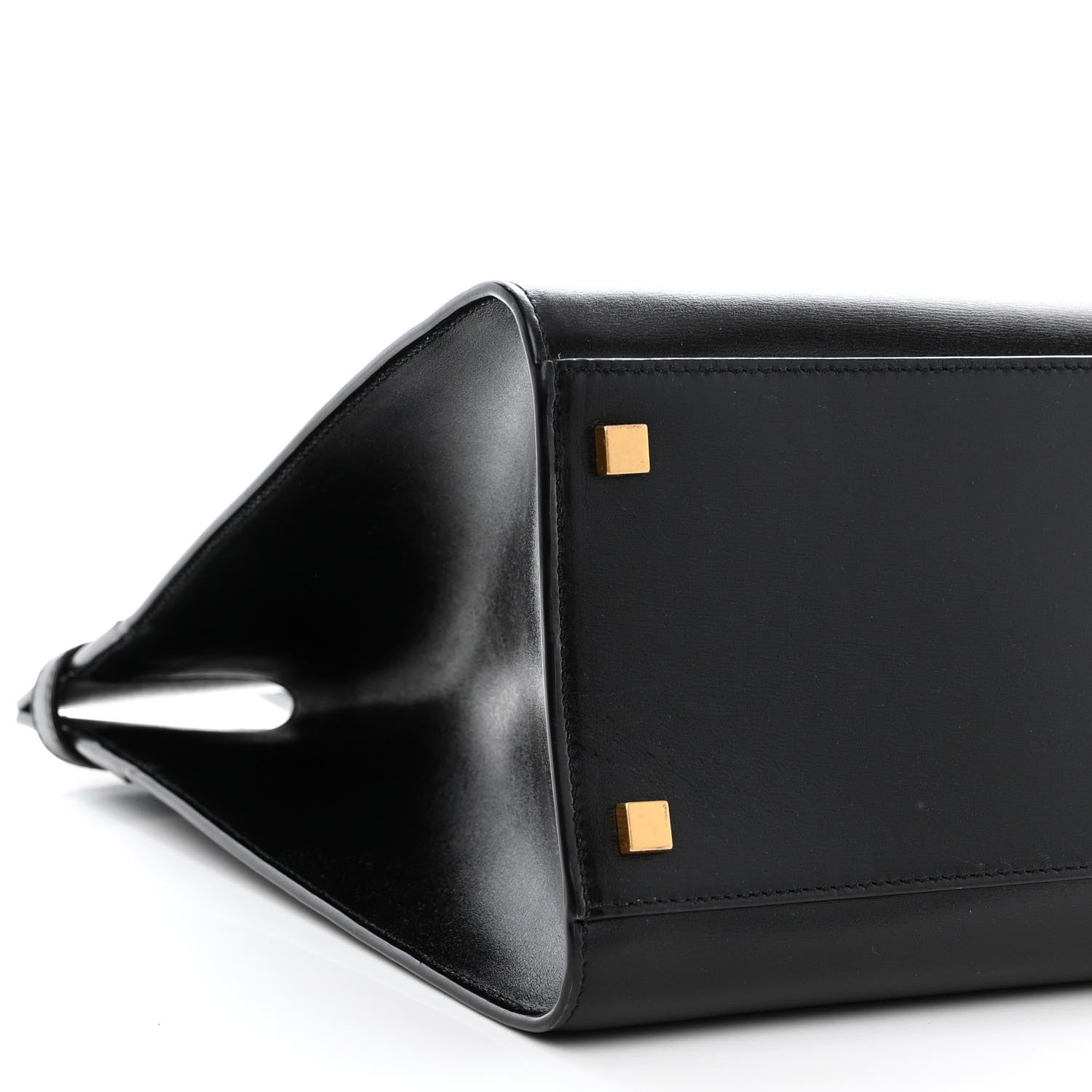 Saint Laurent Calfskin Medium Manhattan Shopper Tote Black 9 of 10