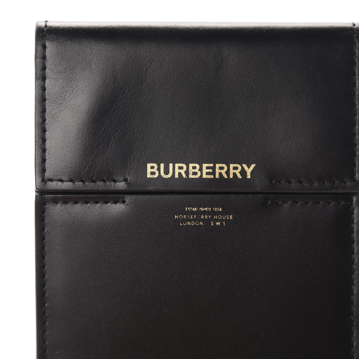 Burberry Smooth Calfskin Radford Phone Crossbody Bag Black 6 of 8
