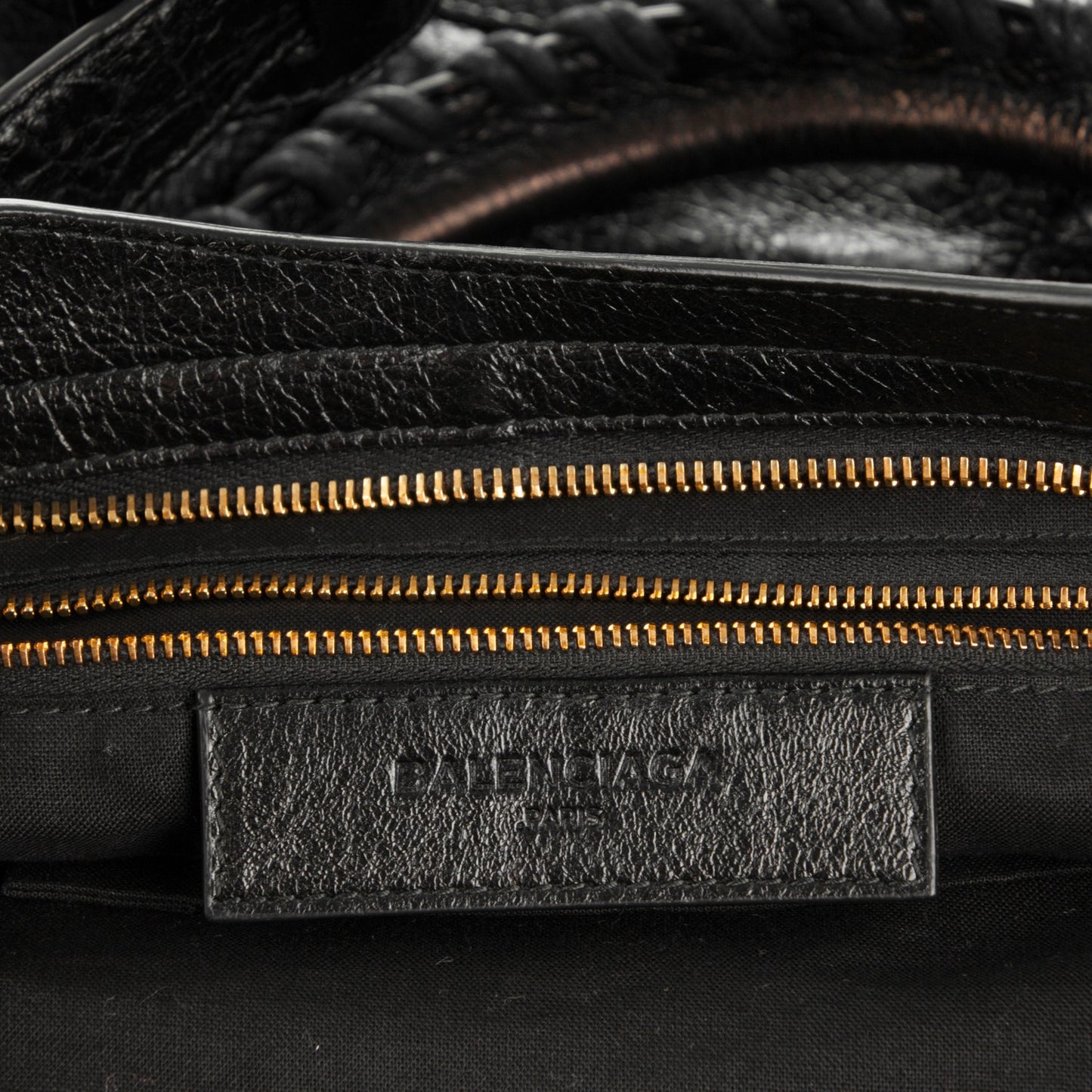 Agneau Giant 12 Gold Hardware City Black