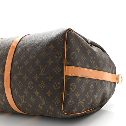 Louis Vuitton Monogram Keepall Bandouliere 50 9 of 12