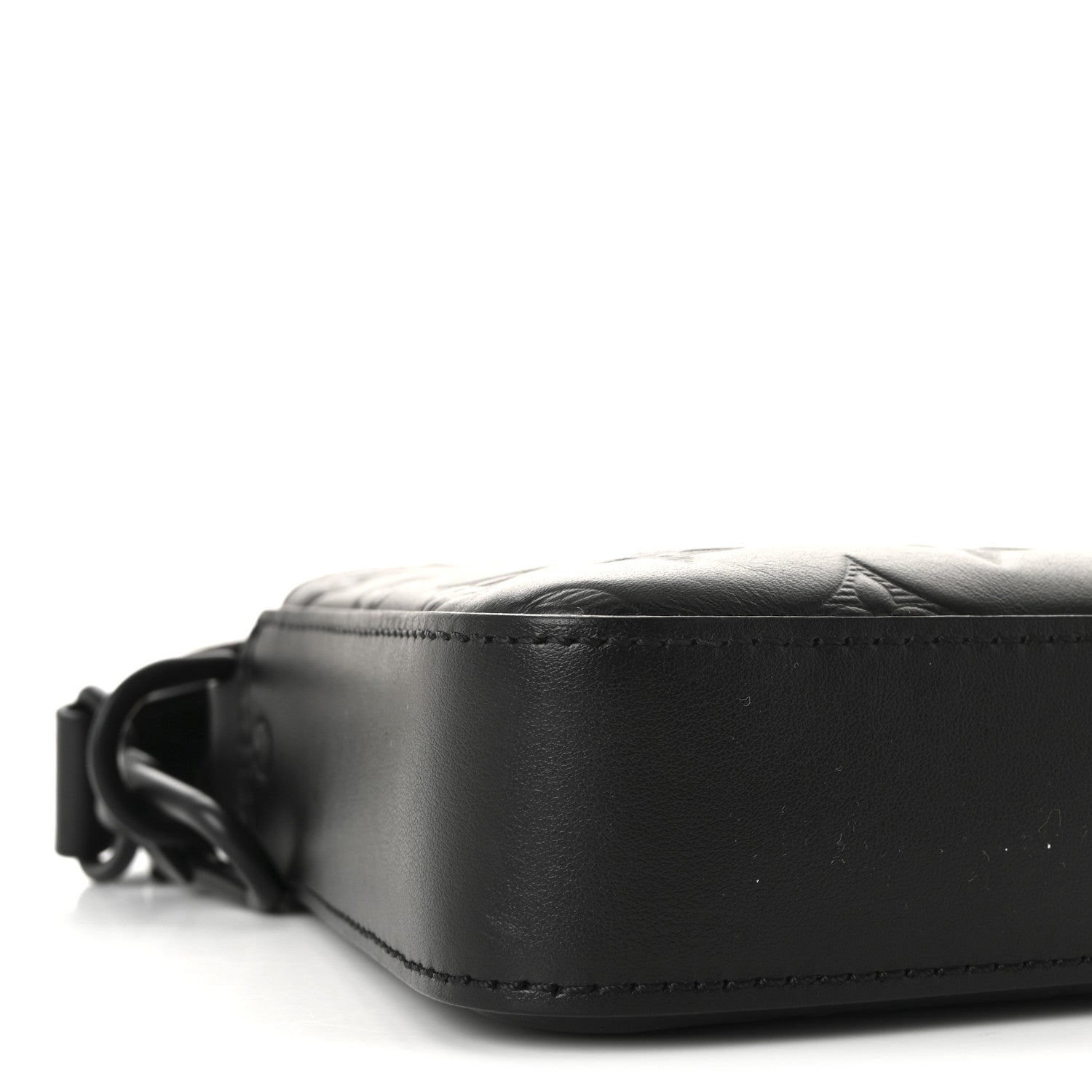 Louis Vuitton Calfskin Monogram Shadow Duo Messenger Black 8 of 10