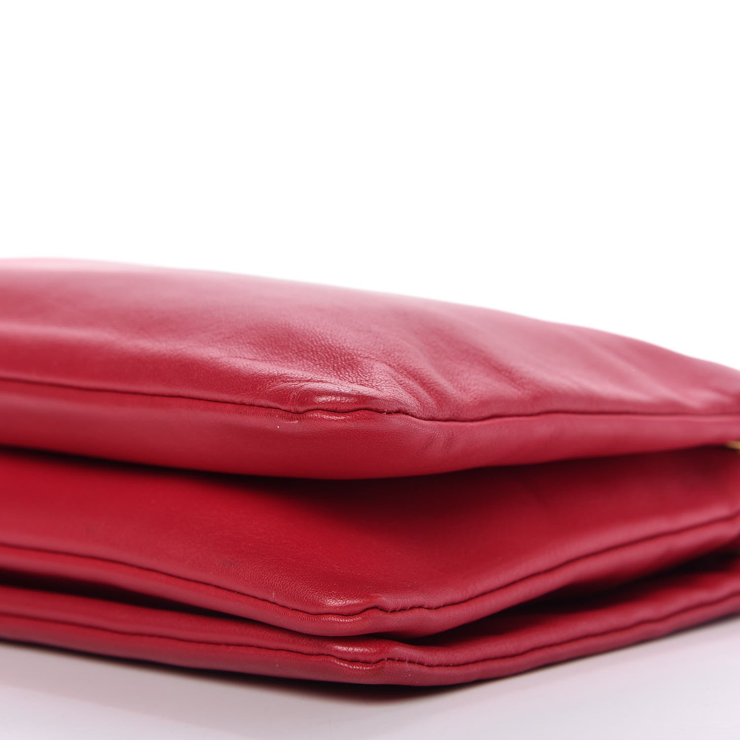 Celine Lambskin Large Trio Crossbody Bag Fuchsia 9 of 14
