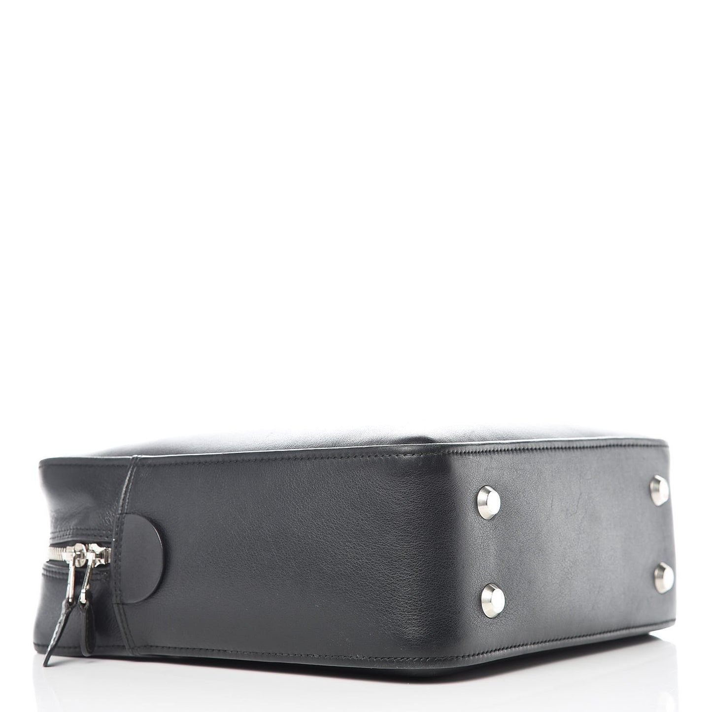 Calfskin S Triangle Duffle Black