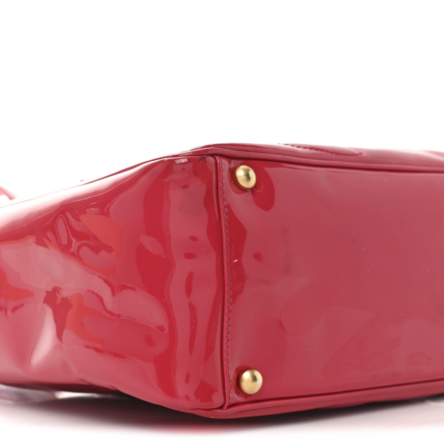 Patent CC Mini Tote Red