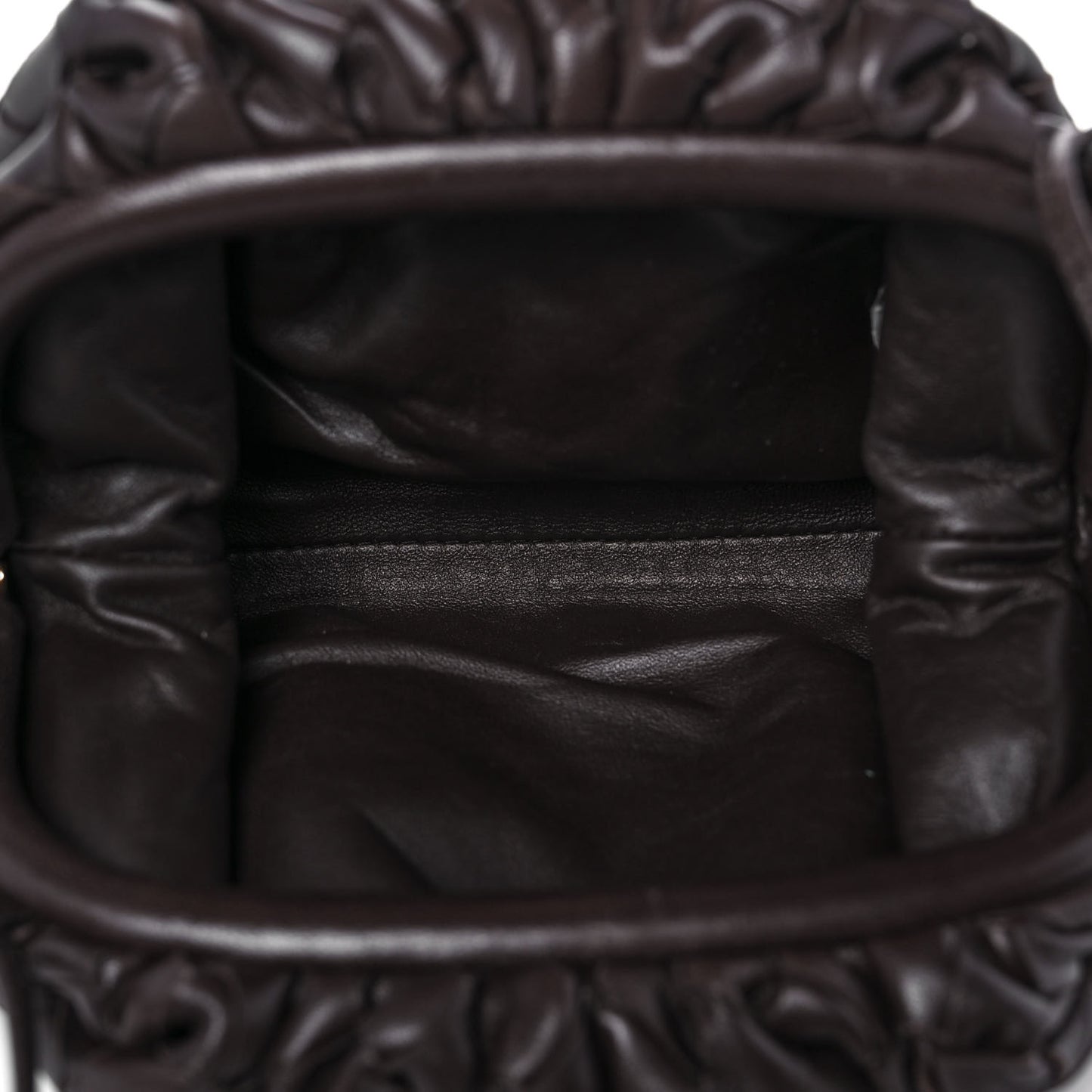 Nappa Intrecciato The Mini Pouch Fondant