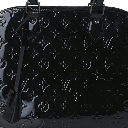 Louis Vuitton Vernis Alma GM Noir Magnetique 7 of 11