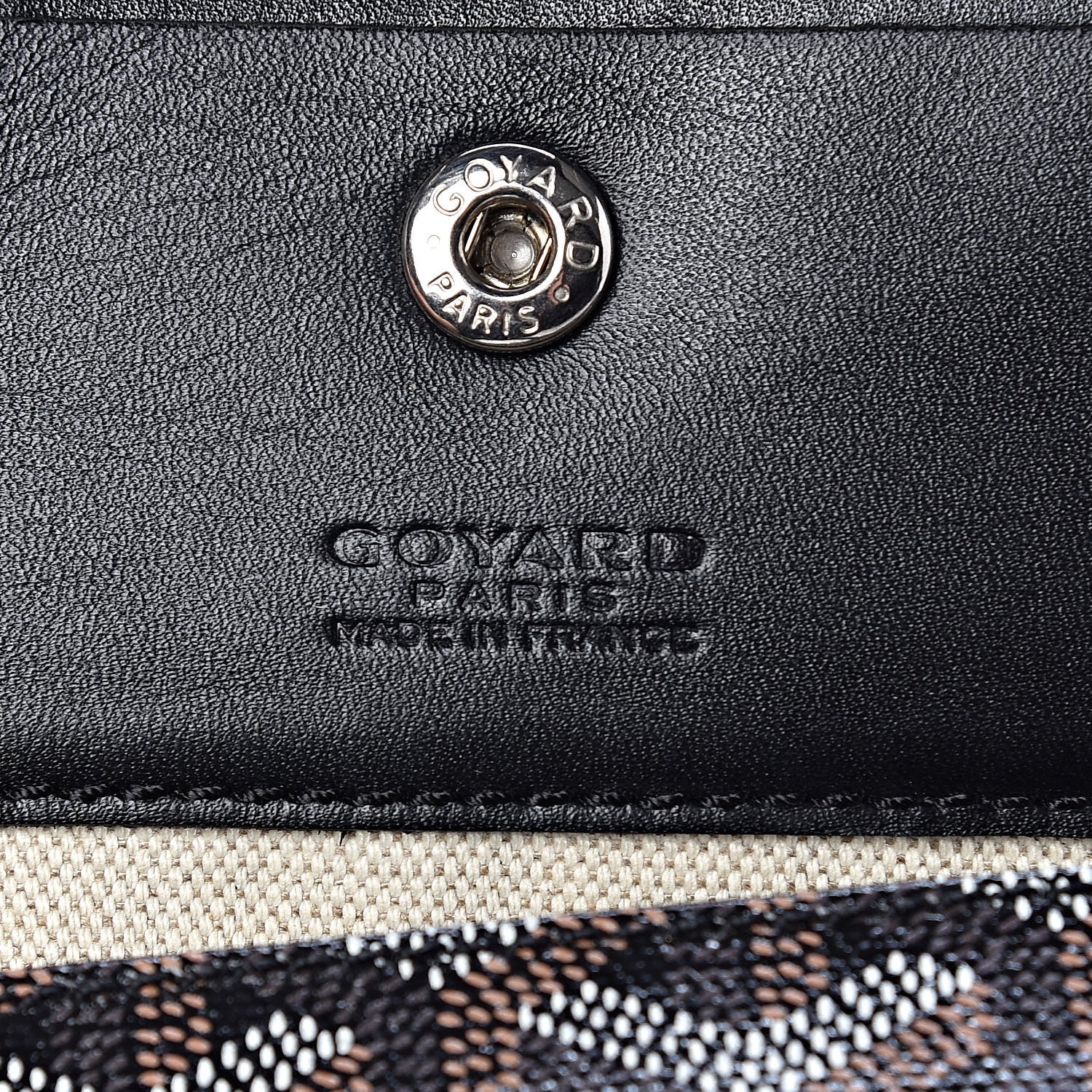 Goyard Goyardine Saint Louis PM Black 8 of 11