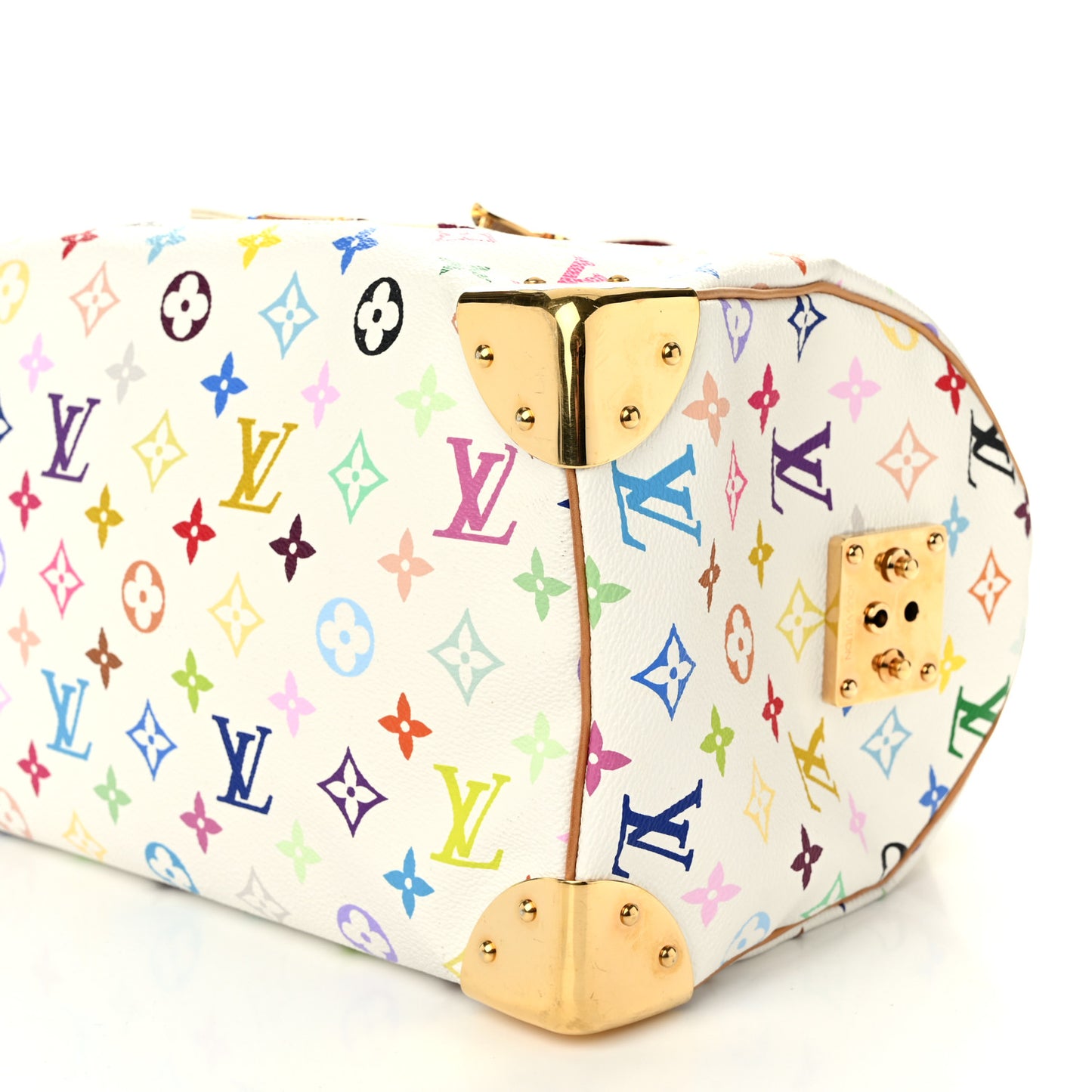Monogram Multicolor Speedy 30 White