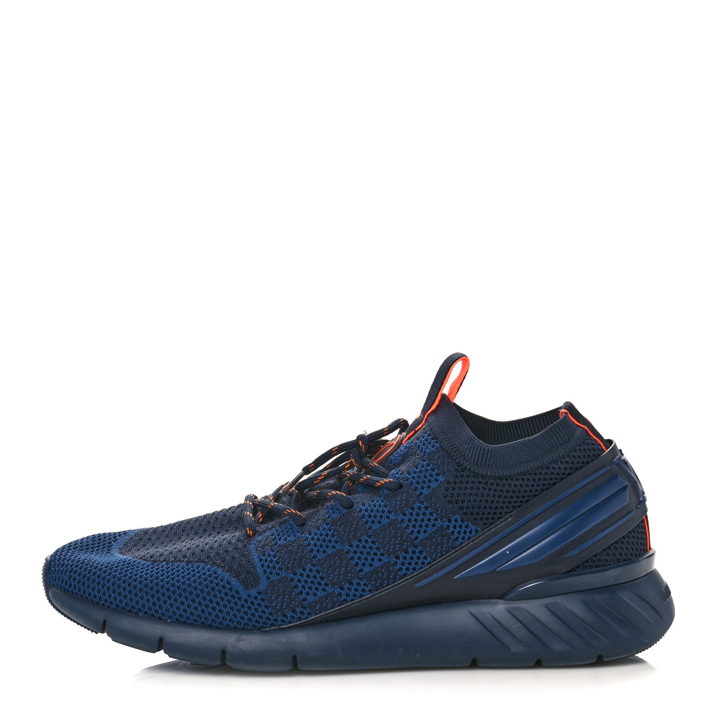 Knit Damier Mens Fastlane Sneakers 9.5 Cobalt