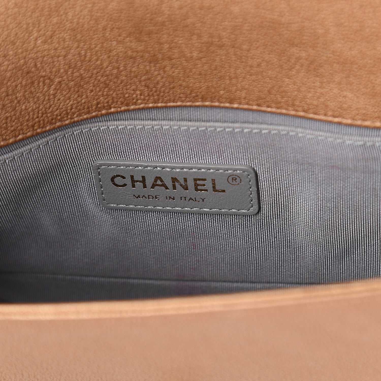 Chanel Metallic Lambskin Small Golden CC Boy Flap Gold 5 of 8
