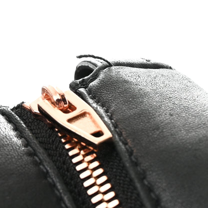 Alexander Wang Lambskin Marti Backpack Washed Black Rose Gold Hardware 10 of 10