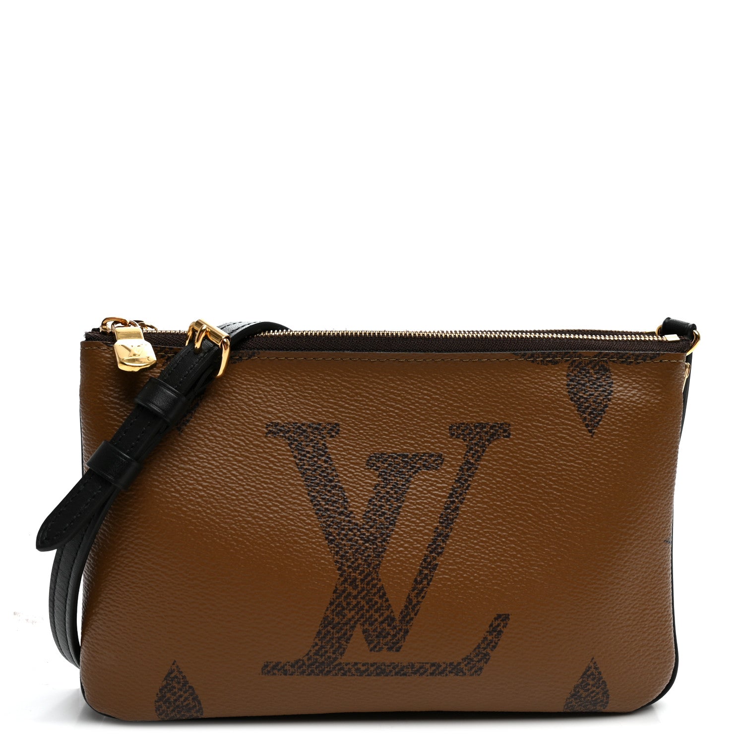 Louis Vuitton Reverse Monogram Giant Double Zip Pochette 1 of 11