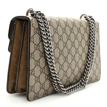 Gucci GG Supreme Monogram Small Dionysus Shoulder Bag Taupe 3 of 9