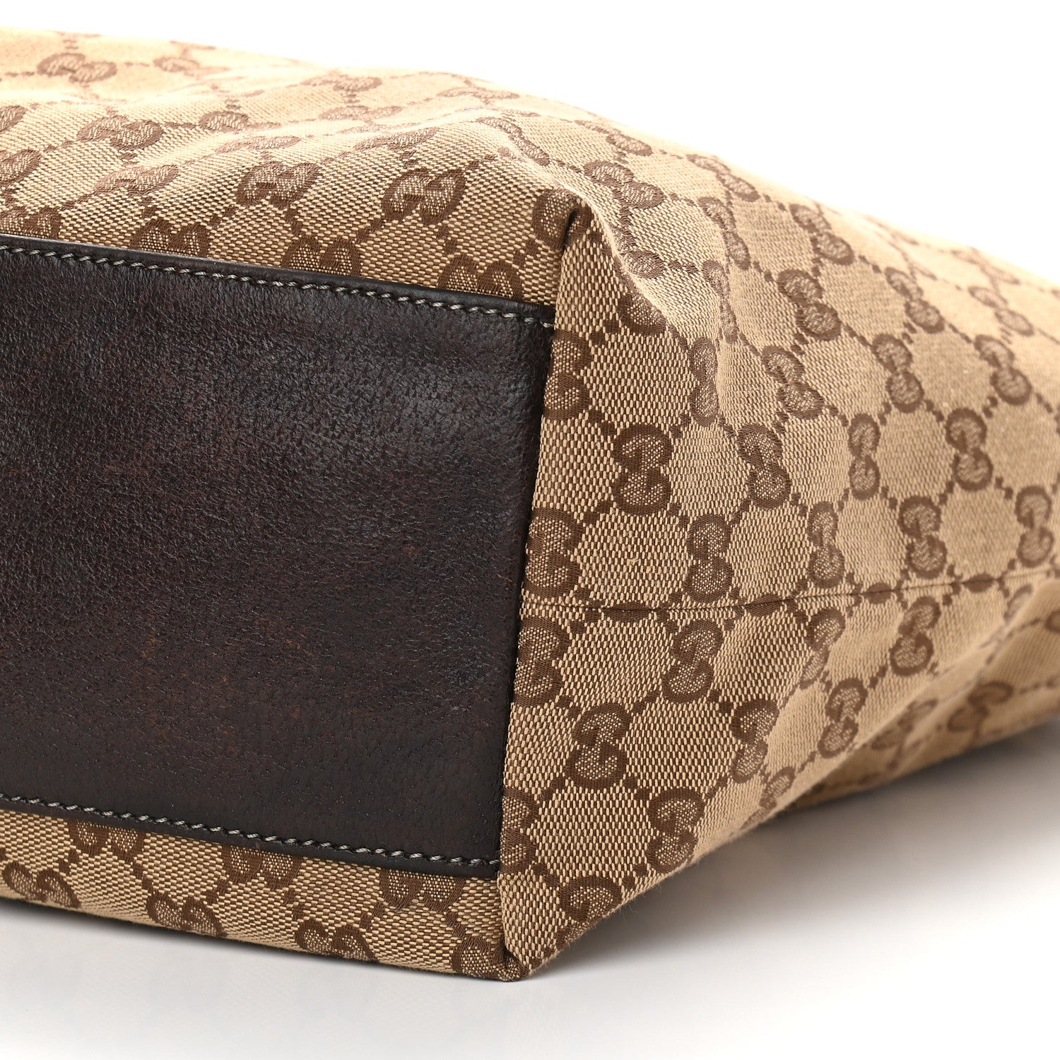 Gucci Monogram Charmy Tote Brown 9 of 9