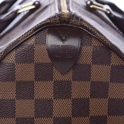 Louis Vuitton Damier Ebene Speedy 35 6 of 18