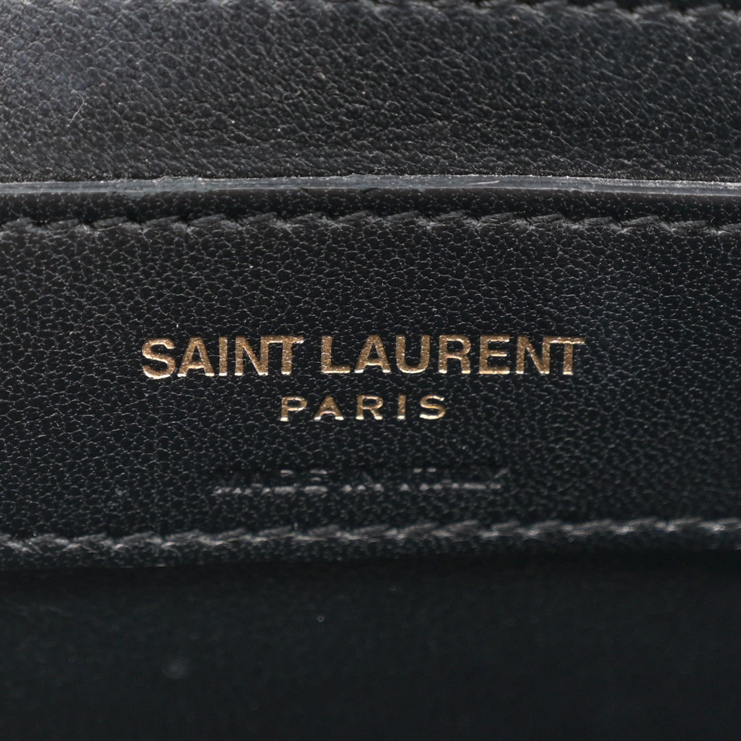 Saint Laurent Grain de Poudre Quilted 80's Vanity Bag Black 6 of 12