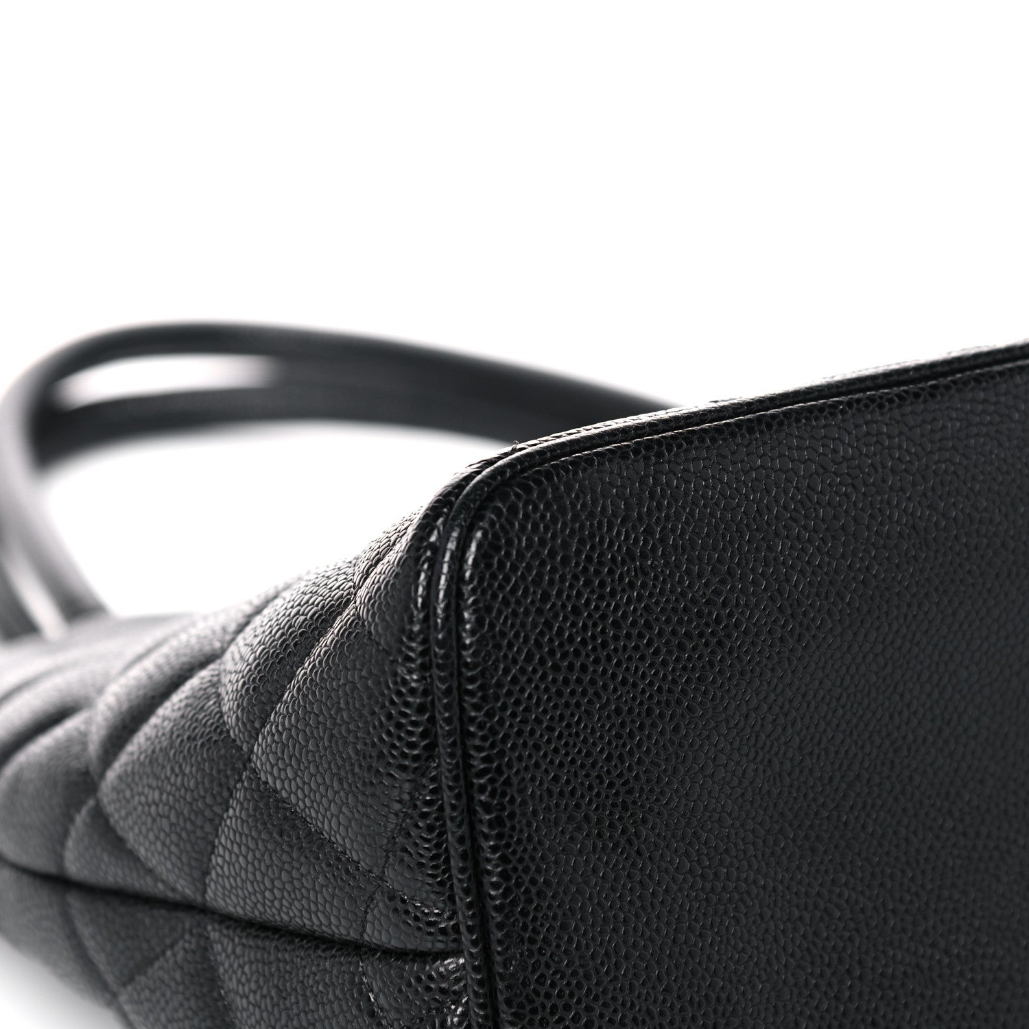 Chanel Caviar Quilted Medallion Tote Black 8 of 15