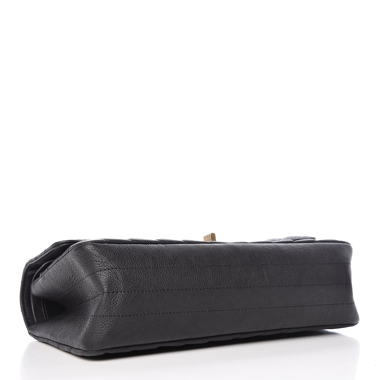 Chanel Sheepskin Chevron Quilted 2.55 Reissue 225 Flap Black 5 of 11