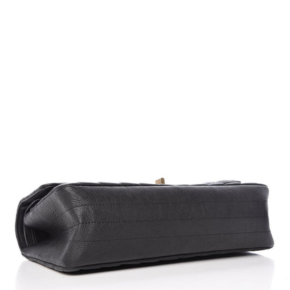 Chanel Sheepskin Chevron Quilted 2.55 Reissue 225 Flap Black 5 of 11