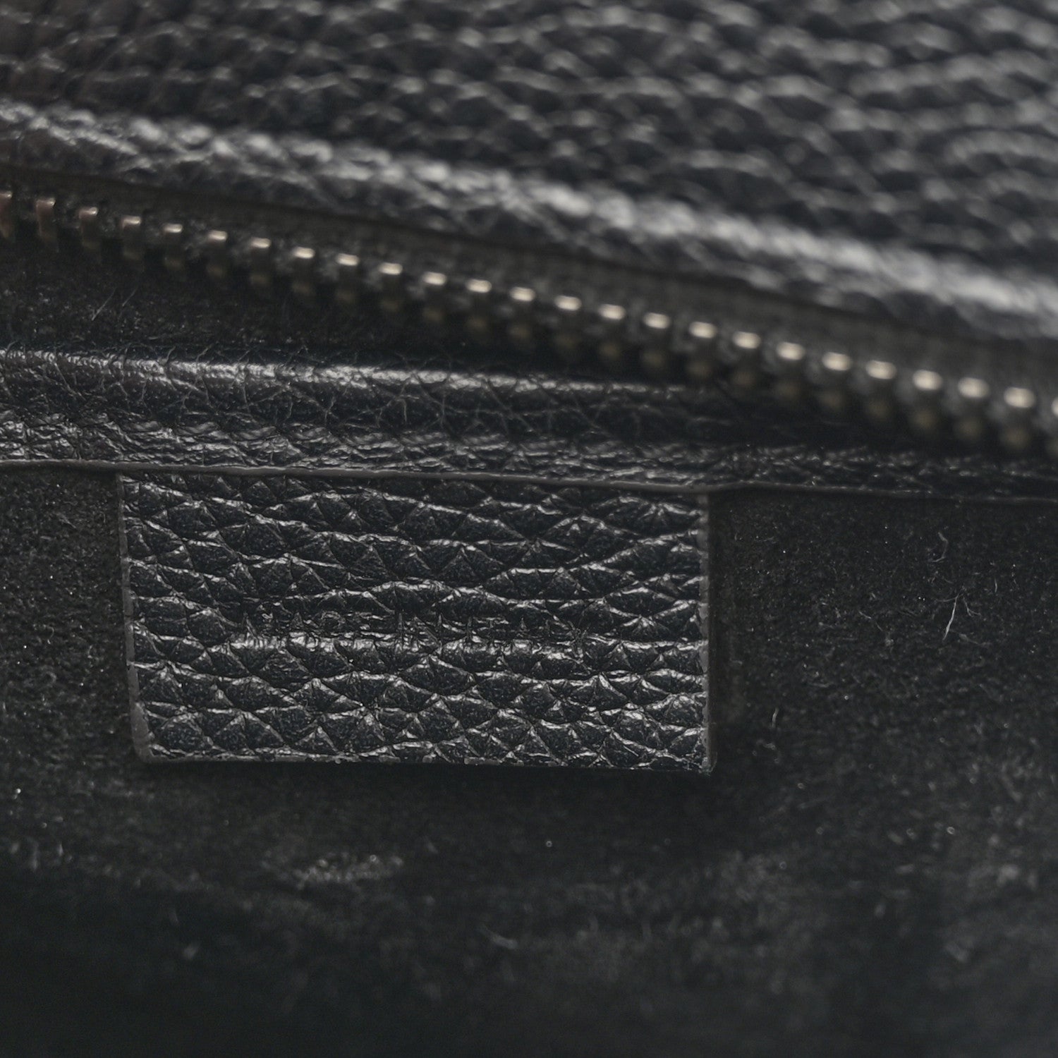 Celine Drummed Calfskin Nano Luggage Black 7 of 12