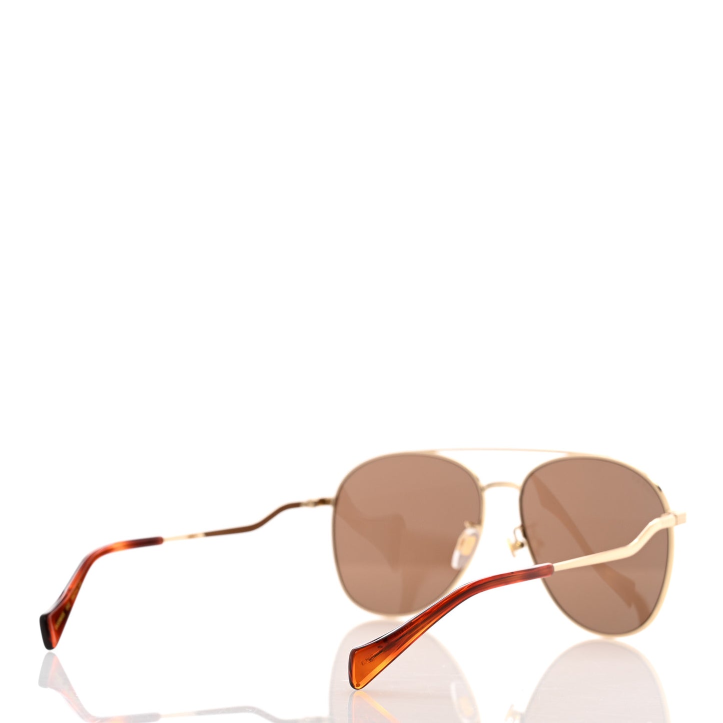 Aviator Sunglasses GG0969S Gold Brown