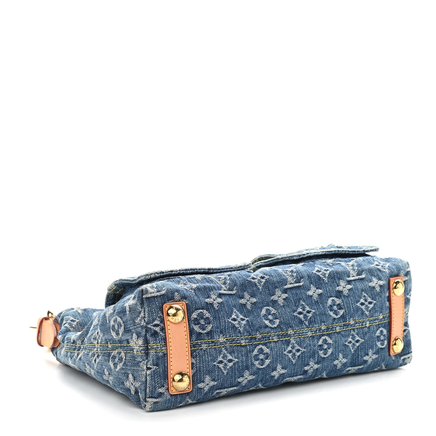 Monogram Denim Baggy PM Blue